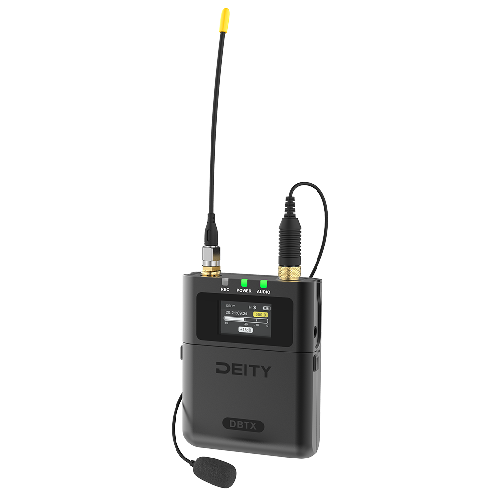 DBTX - THEOS Transmitter (US Model) – Deity Microphones DBTX - THEOS Transmitter (US Model) – Deity Microphones