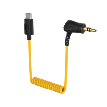 C21 - 3.5 TRS To USB-C Coiled Audio Cable