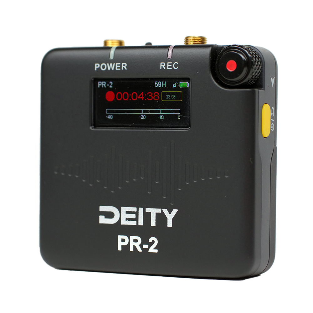 PR-2 (US) 32-Bit Float Pocket Audio Recorder – Deity Microphones PR-2 (US) 32-Bit Float Pocket Audio Recorder – Deity Microphones