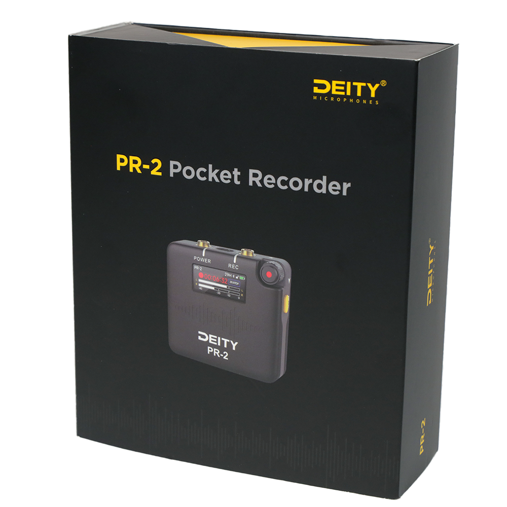 PR-2 (US) 32-Bit Float Pocket Audio Recorder