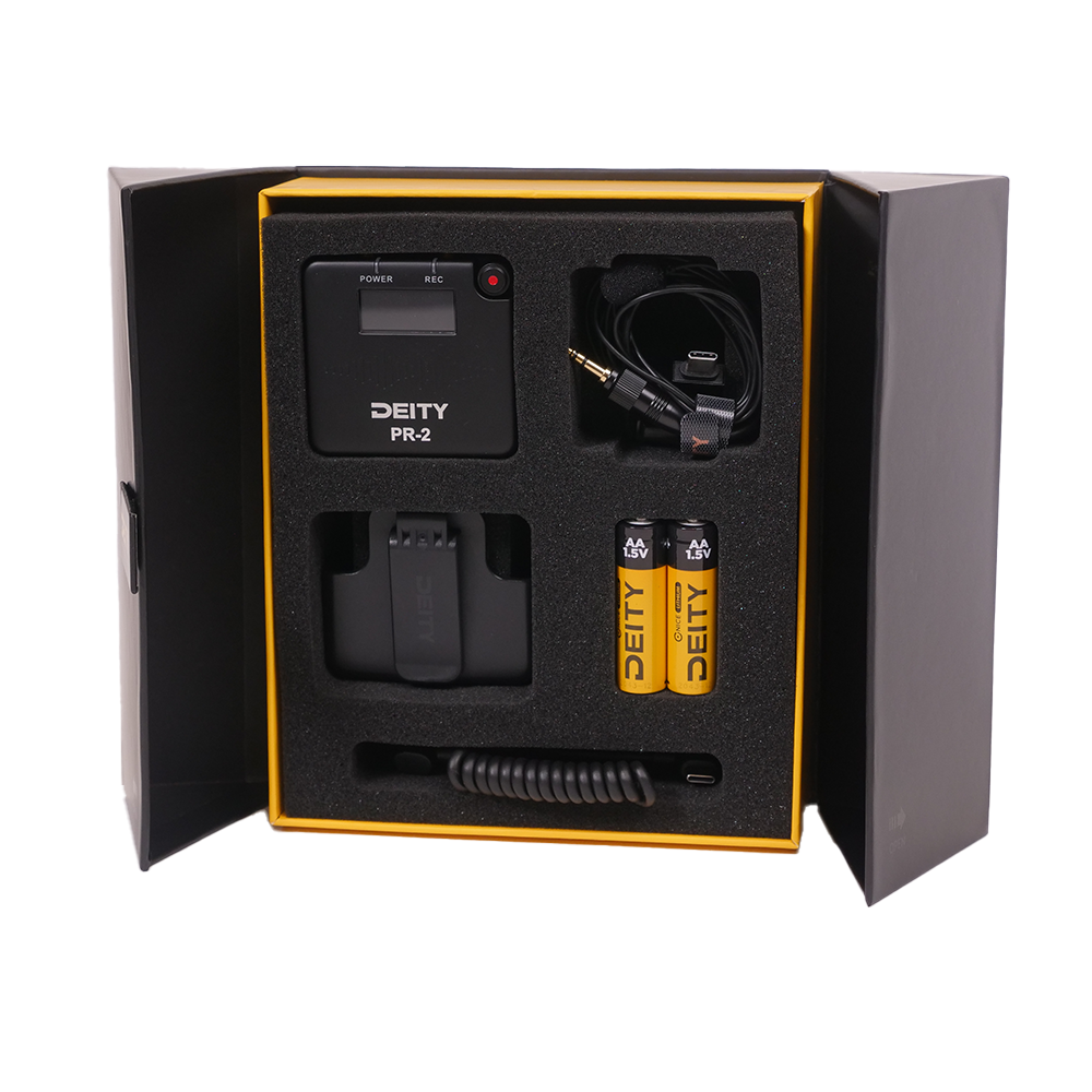 PR-2 (US) 32-Bit Float Pocket Audio Recorder – Deity Microphones PR-2 (US) 32-Bit Float Pocket Audio Recorder – Deity Microphones