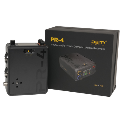 PR-4 32-Bit Float 4-Input Audio Recorder