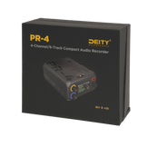 PR-4 32-Bit Float 4-Input Audio Recorder – Deity Microphones