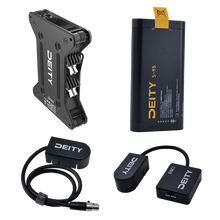 A smart battery solution kit for sound mixers working in film and video production