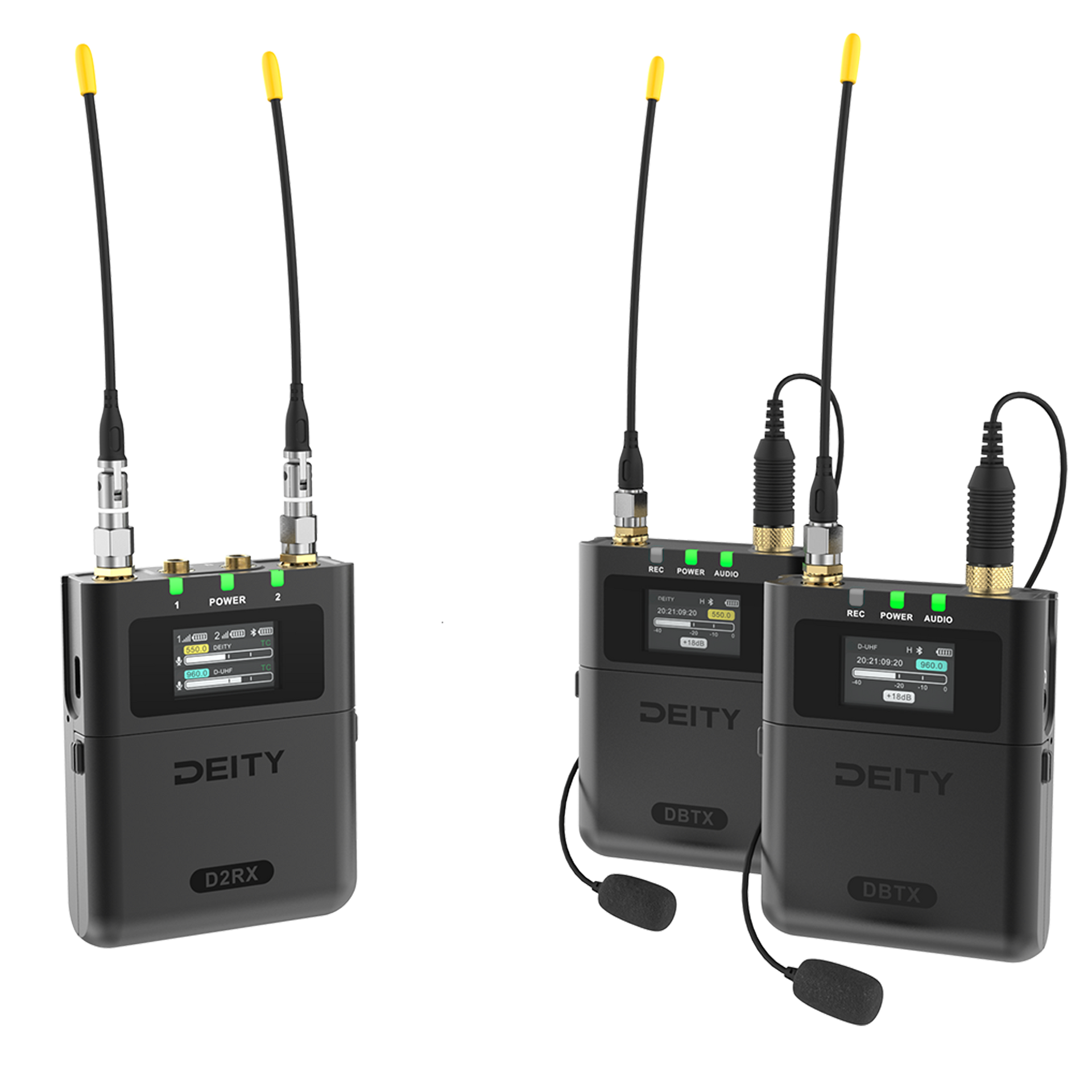 その他 Deity Theos Global version THEOS Digital Wireless Microphone 2ch Kit (US Model) – Deity