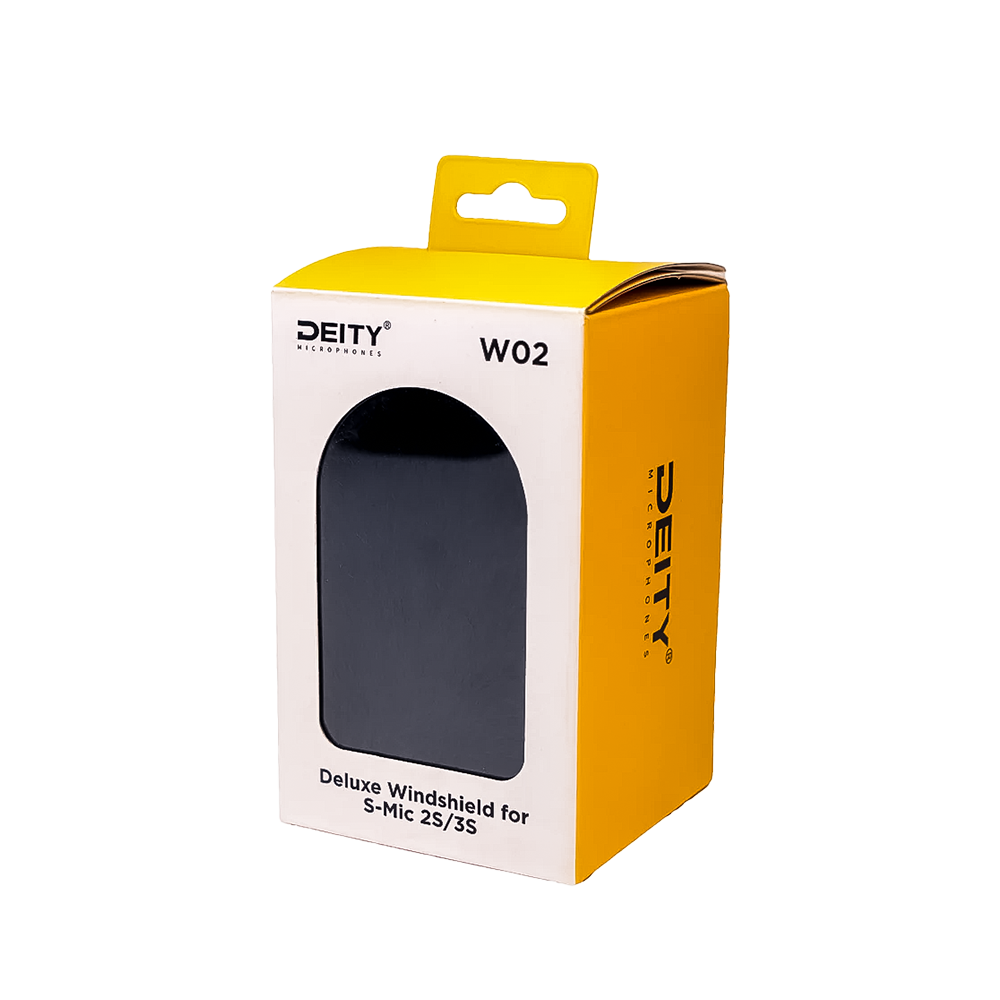 W02 - Windshield for S-Mic 2S / S-Mic 3S – Deity Microphones W02 - Windshield for S-Mic 2S / S-Mic 3S – Deity Microphones