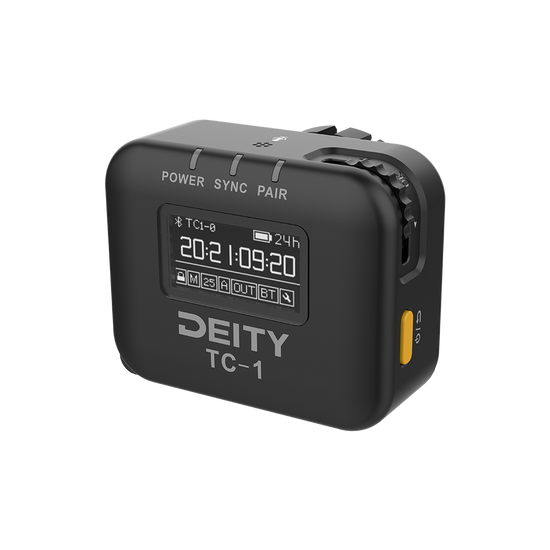 TC-1 Wireless Timecode Box Generator – Deity Microphones