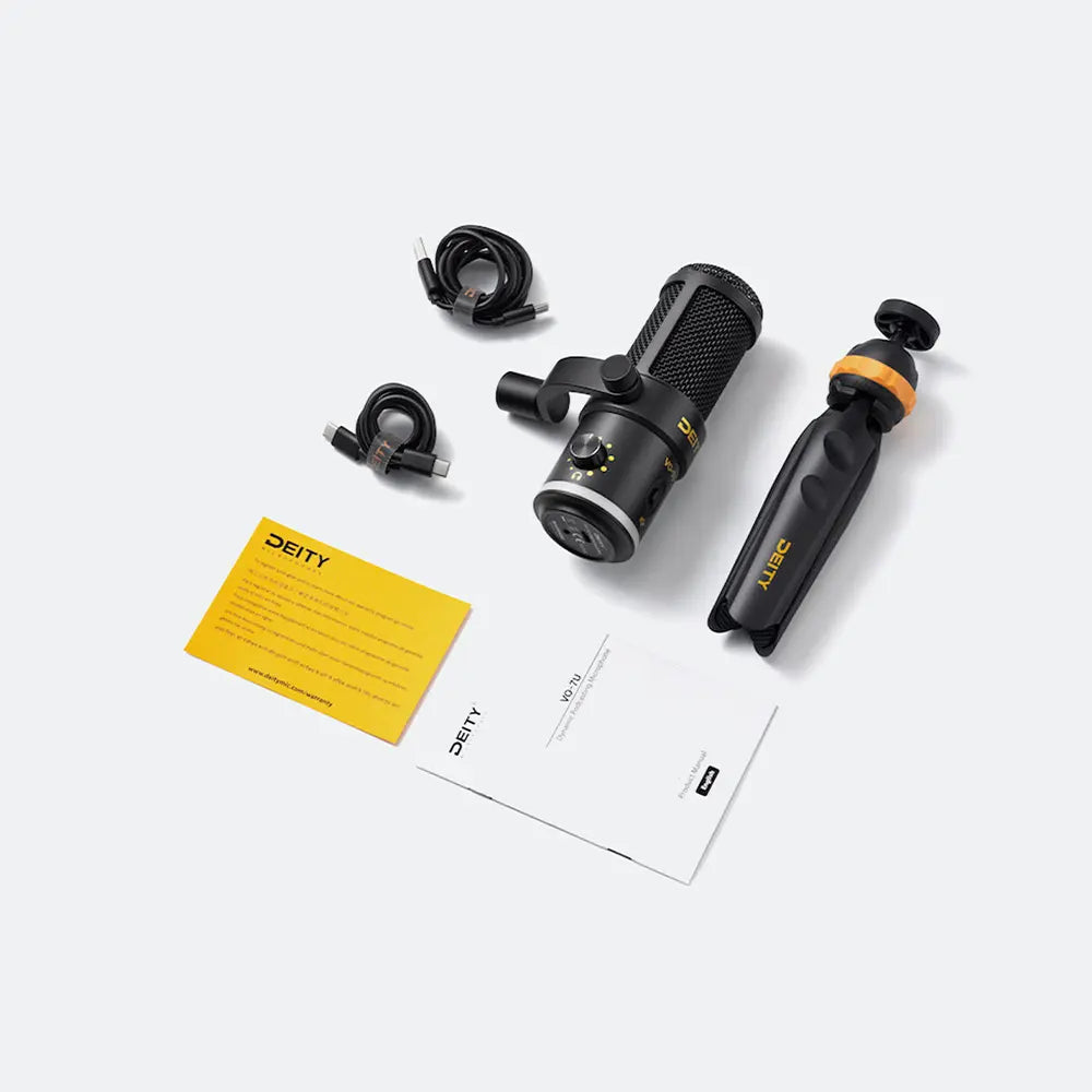 VO-7U - Black Edition – Deity Microphones