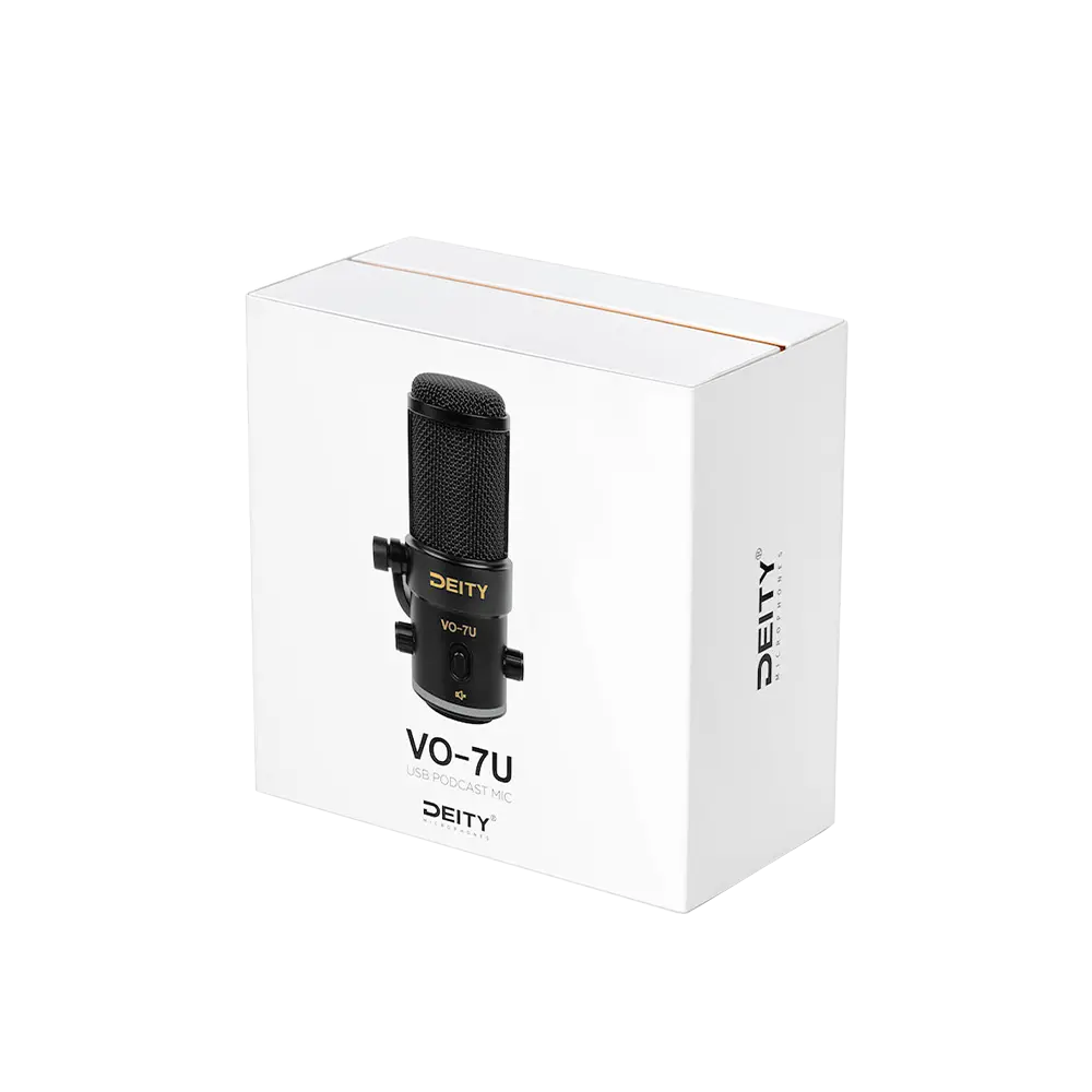 VO-7U - Black Edition (USB Microphone) Deity Microphones