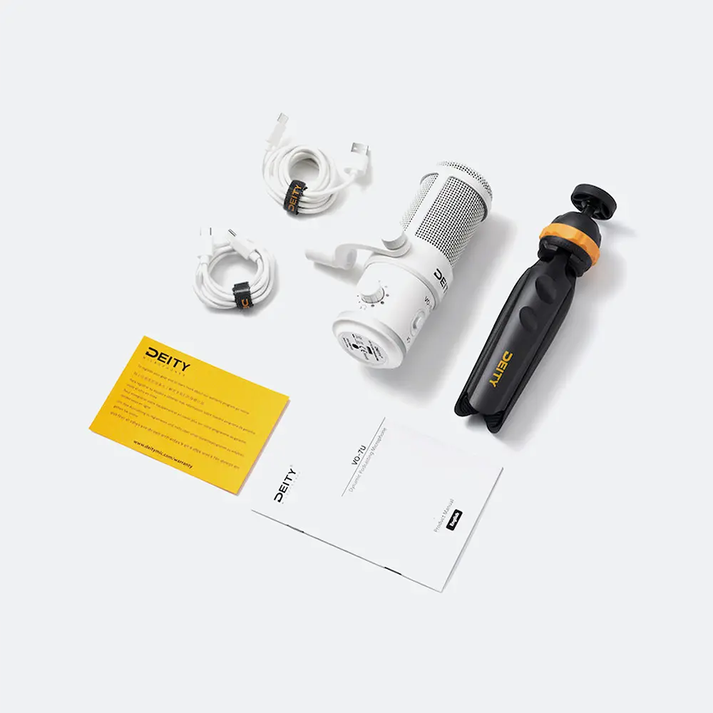 VO-7U - White Edition (USB Microphone)