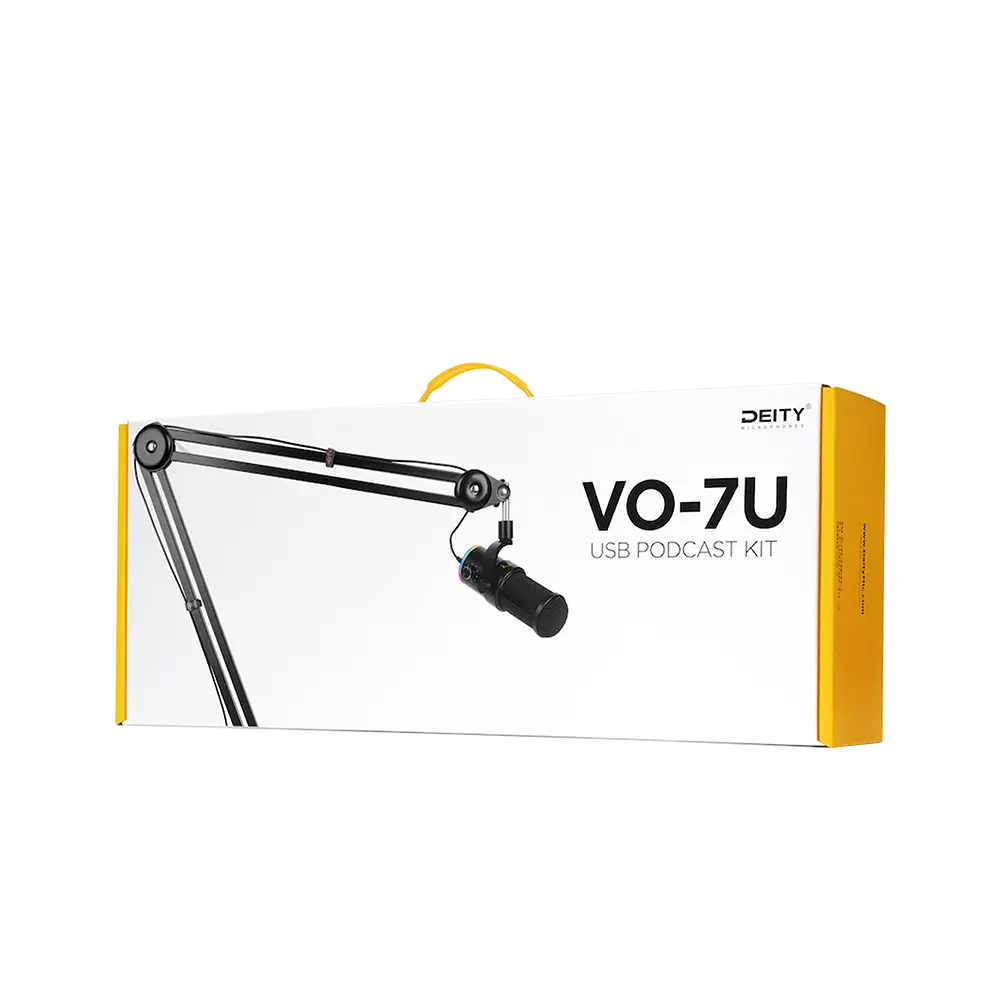 VO-7U Podcast Kit- Black Edition (USB Microphone) Deity Microphones