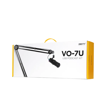 VO-7U Podcast Kit- Black Edition (USB Microphone) Deity Microphones